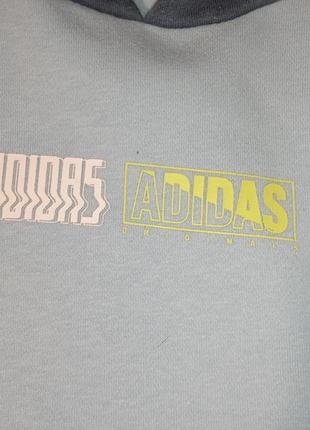 Худи adidas originals planetar globe print logos3 фото