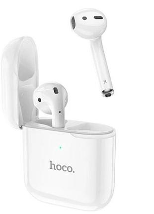 Беспроводные bluetooth наушники hoco ew06 stereo гарнитура (белый)