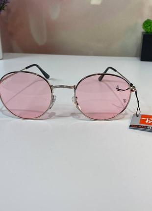 Очки ray-ban розовые женские