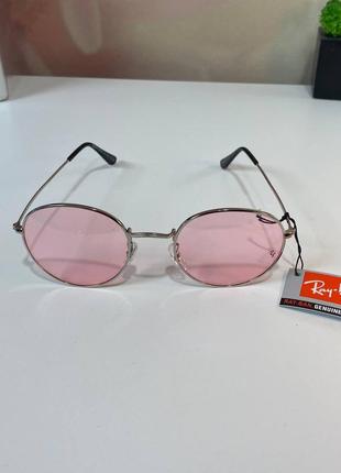 Очки ray-ban розовые женские5 фото