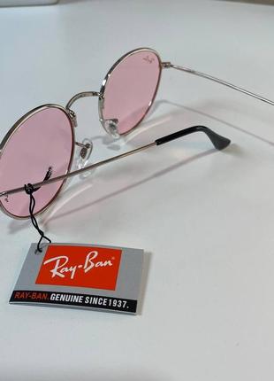 Очки ray-ban розовые женские3 фото