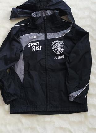 Курточка ветровка от доща jako рр 140 см