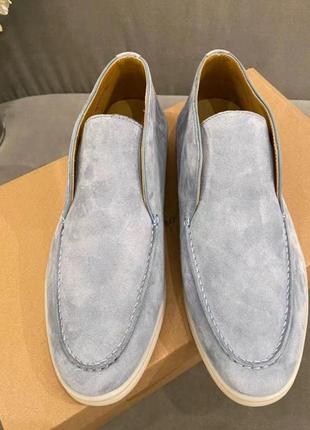 Ботинки высокие лоферы loro piana