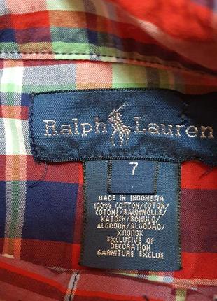 Сорочка дитяча ralph lauren 7 років3 фото