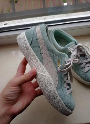 Замшевые кроссовки puma
