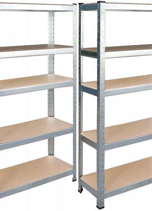 Набір з двох функціональних стелажів humberg 150 х 75 х 30 см hr-810-2 (4810-2)