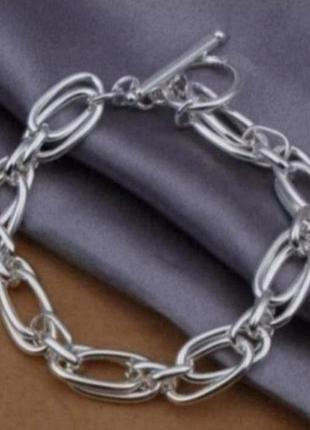 Браслет цепочка женская стильная оригинальное украшение silver ♥️ original