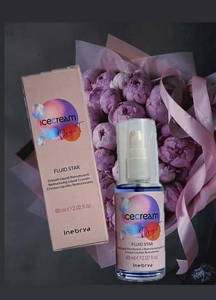 Манго-флюид «жидкие кристаллы» inebrya fluid star: restructuring liquid crystals mango, 60 мл