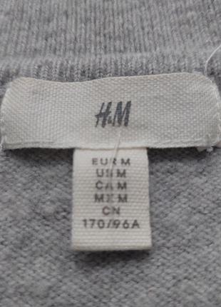 Серый свитер поло оверсайз h&m4 фото