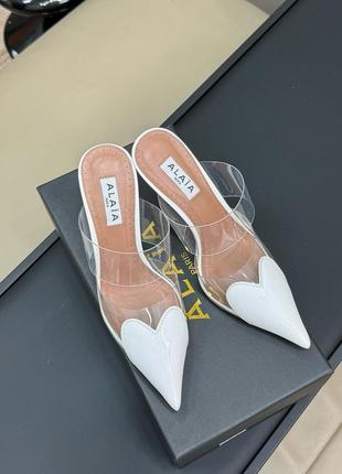 Туфлі alaia серця