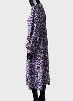 Віскозна міді сукня сорочка плаття рубашка marks&spencer вільного крою 100% віскоза6 фото