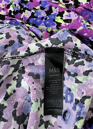 Віскозна міді сукня сорочка плаття рубашка marks&spencer вільного крою 100% віскоза9 фото