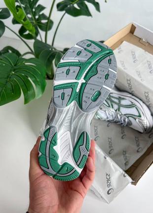 Жіночі кросівки asics gel gt-2160 silver/green6 фото