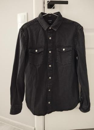 Чоловіча джинсова куртка рубашка