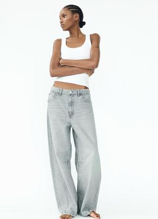 Джинси баггі zara baggy