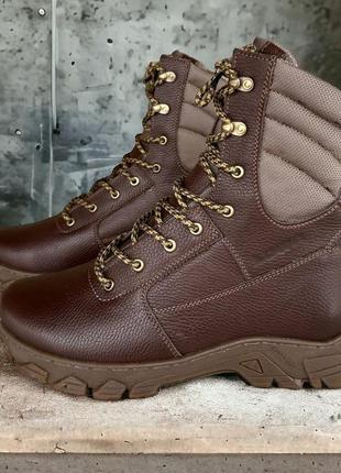 Женские берцы ботинки летние тактические. 36-49р коричневые. усиленный носок и пятка! dslf-2122