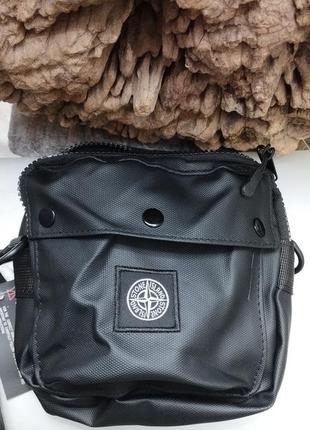 Сумка через плечо, мессенджер, самая популярная stone island