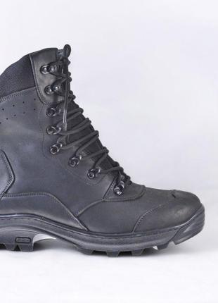 Демісезонні берці чоловічі тактичні. 39-47р чорні. з натуральної шкіри! bxdm-1012