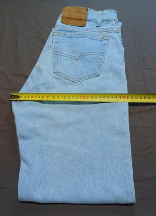 Талия 88 см levis 505-4834 w34 l32 джинсы made in ausa