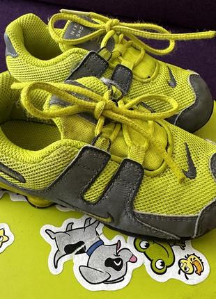 Дитячі кросівки nike shox 15 cm