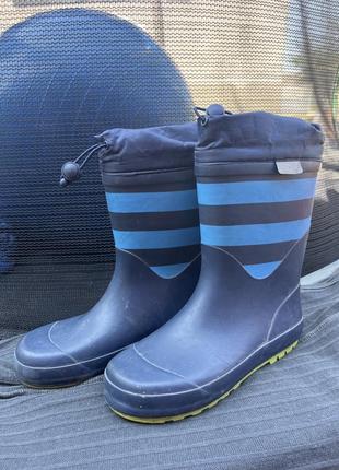 Резиновые сапоги резиночки отепленные
