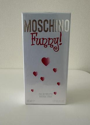 Moschino funny 50мл., туалетна вода, оригінал