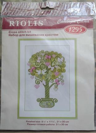 Набір для вишивання хрестиком "дерево щастя"