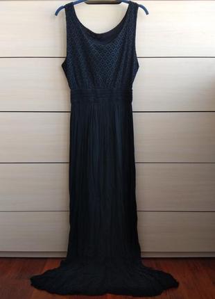 34-36р. длинный сарафан хлопок италия или в подарок