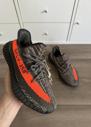 Adidas yeezy boost 350 v2 carbon оригинал hq7045 43р2 фото