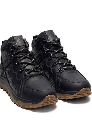 Чоловічі зимові шкіряні черевики/кросівки/ хайтопи2 фото