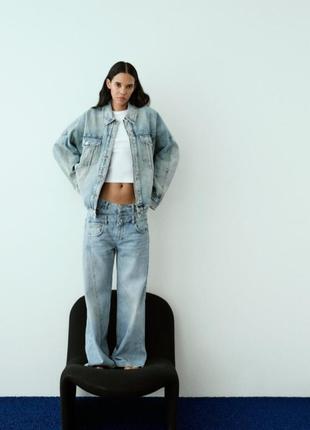 Джинсова куртка denim zara