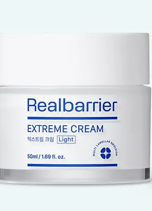 Увлажняющий крем real barrier extreme cream light 50ml