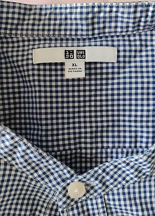 Сорочка котон uniqlo 3