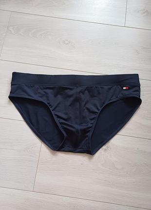 Плавки купальные темно синие Tommy hilfiger