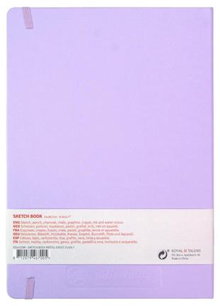 Блокнот для графіки talens art creation 140 г/м2 80 л pastel violet royal talens2 фото