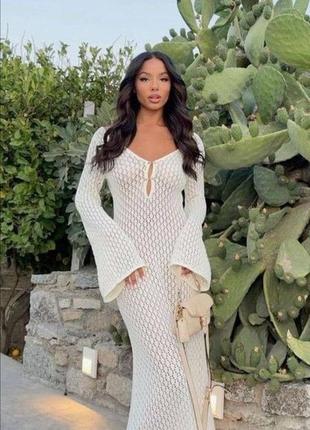 Ажурні плаття максі. знижка!