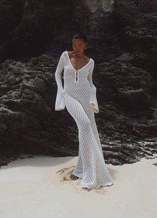 Ажурні плаття максі. знижка!