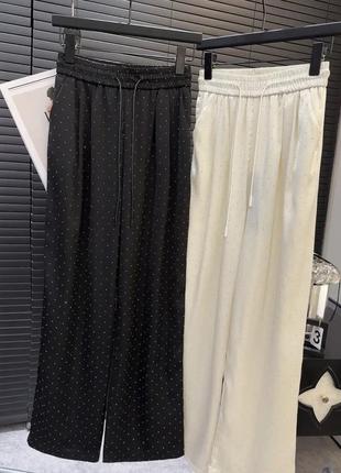 Брюки шелковые 3