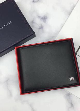 Гаманець tommy hilfiger чорний чоловічий