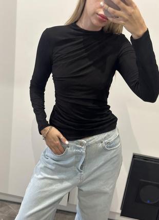 Кофта топ лонгслив гольф h&m