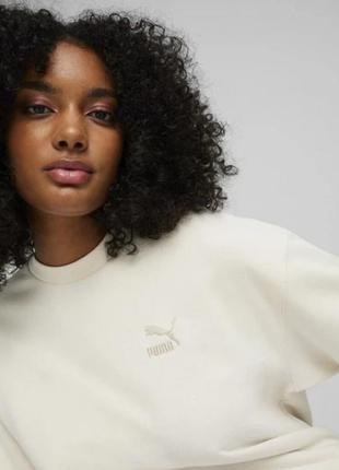 Світшот унісекс better classics puma м молочний
