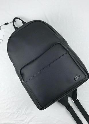 Рюкзак lacoste чорний