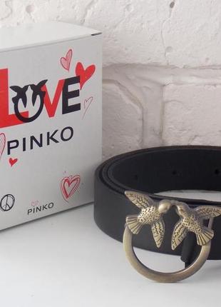 Кожаный женский ремень pinko