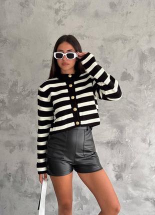 Кардиган укорочений