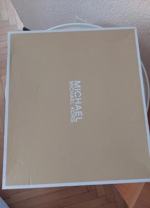 Michael kors olympia canvas leather trainer