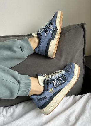 Adidas forum 84 low off white beije4 фото