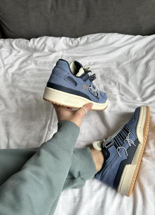 Adidas forum 84 low off white beije9 фото
