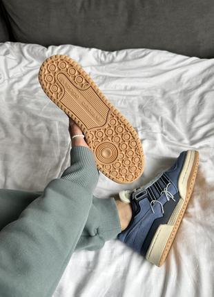 Adidas forum 84 low off white beije10 фото