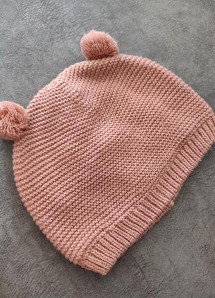 Шапочка зара 3-6(6-9) мес