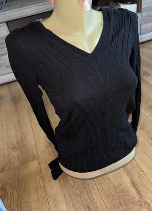 Водолазка свитшот черный свитер кофта